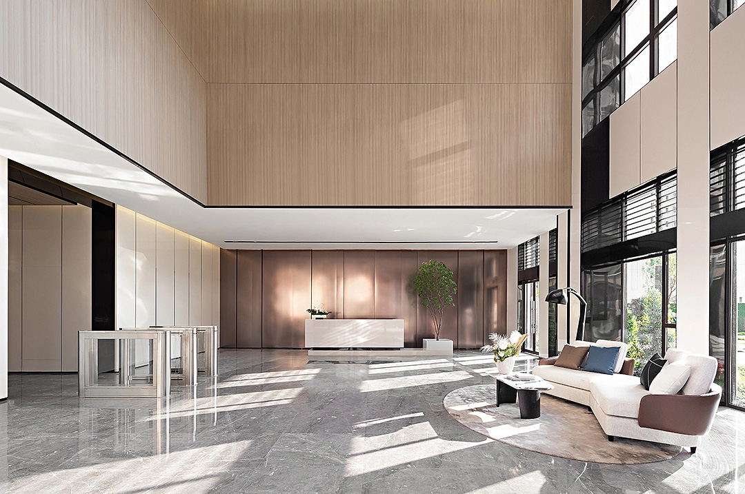 現代廠房式辦公室裝修+效果圖